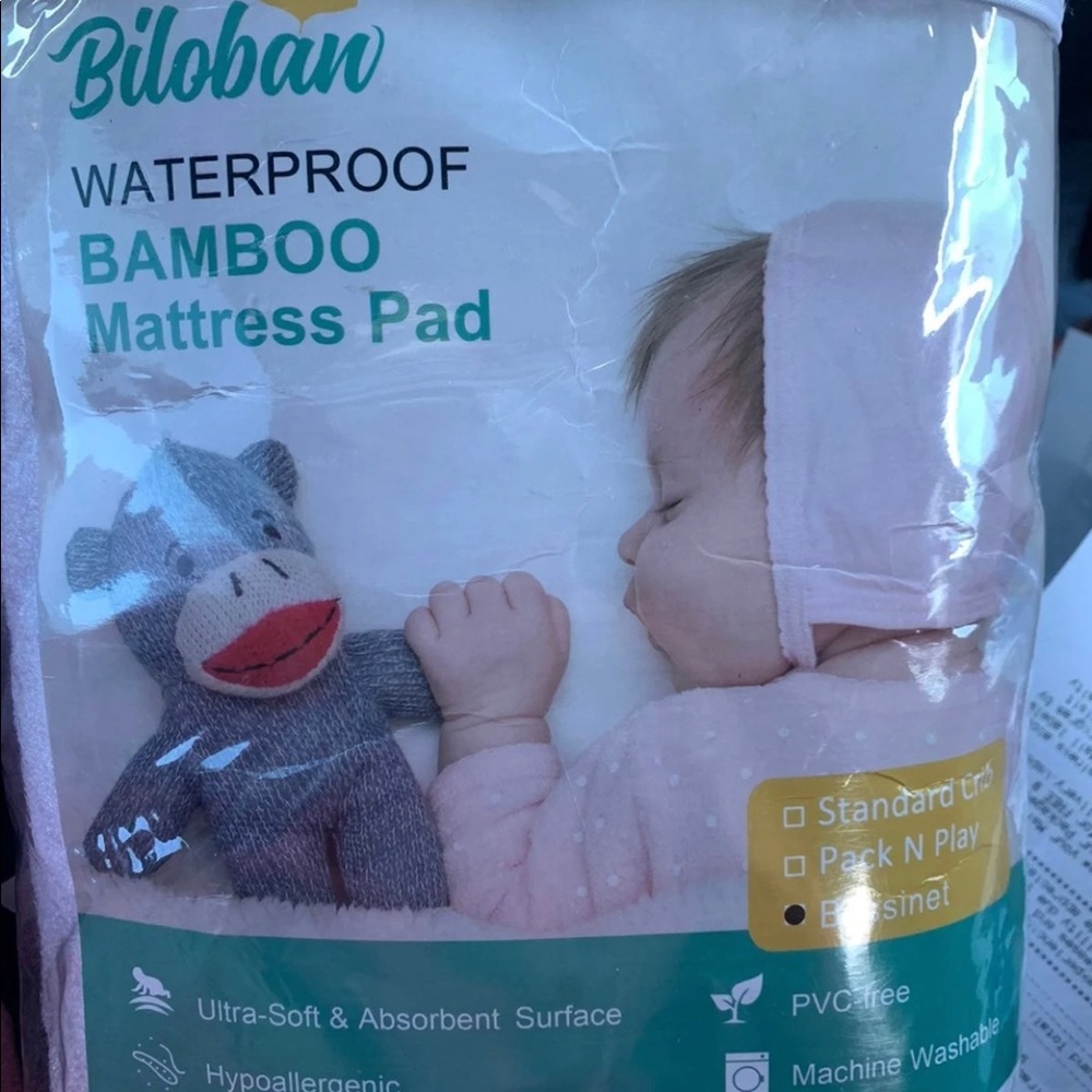 Waterproof Bamboo Mattress Pad